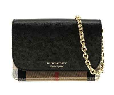 Сумка Burberry Hampshire Derby Черная N