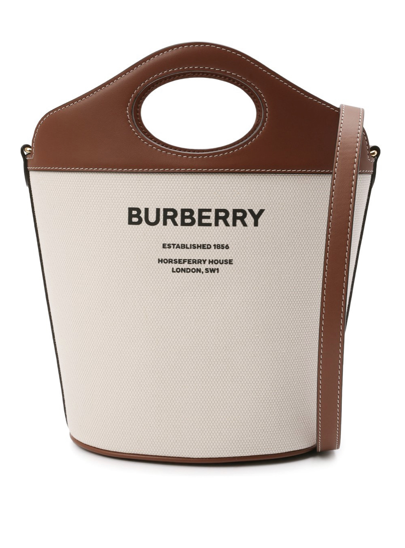 Сумка Burberry Pocket Коричнево бежевая N