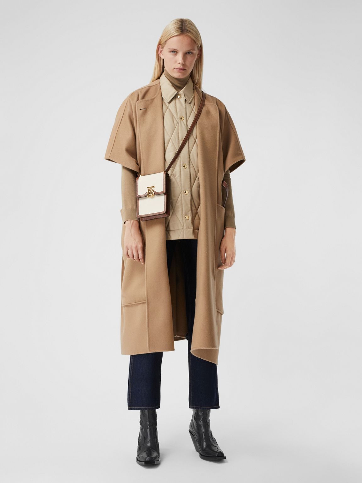 Сумка Burberry Robin Коричневая N