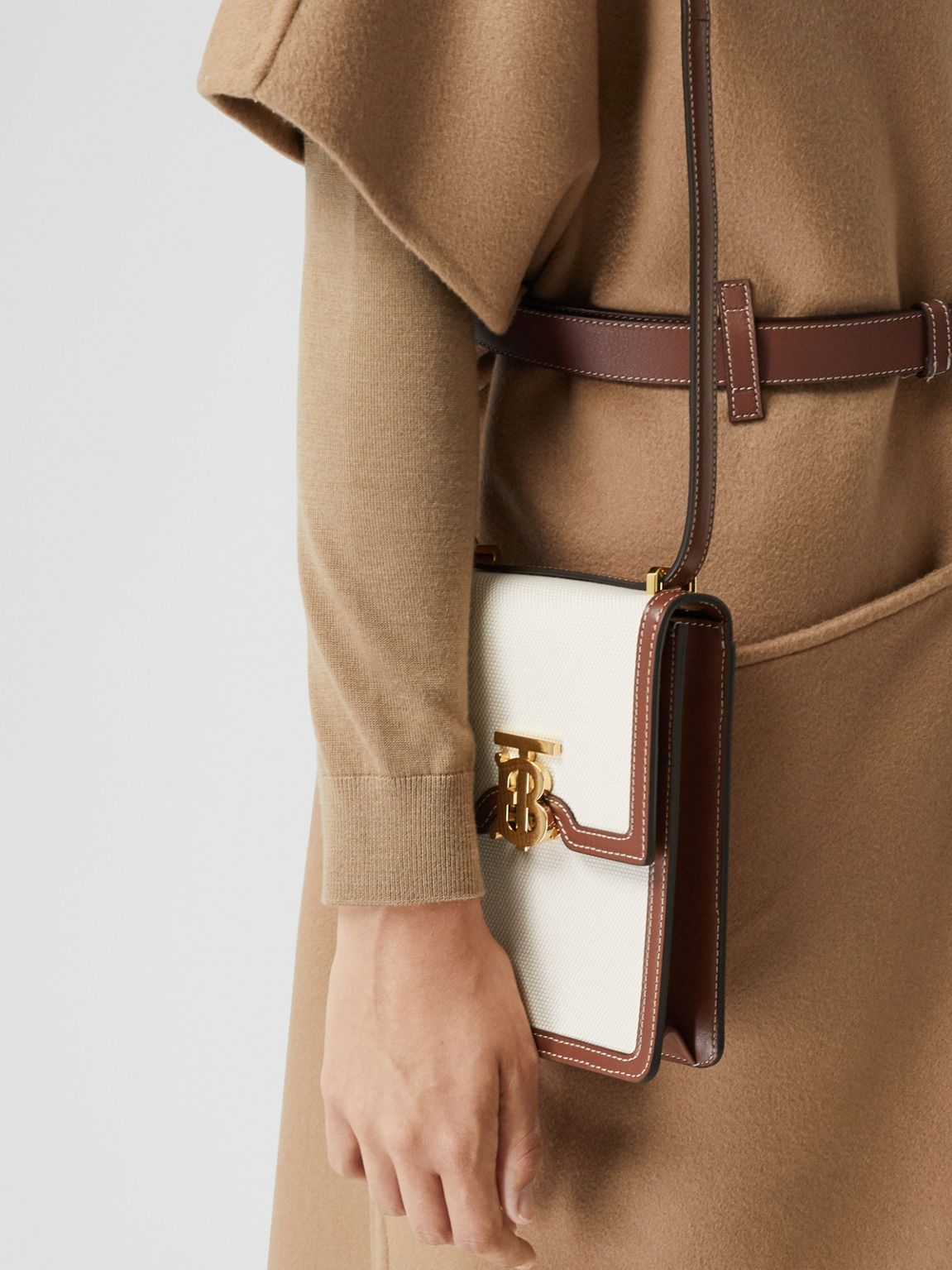 Сумка Burberry Robin Коричневая N
