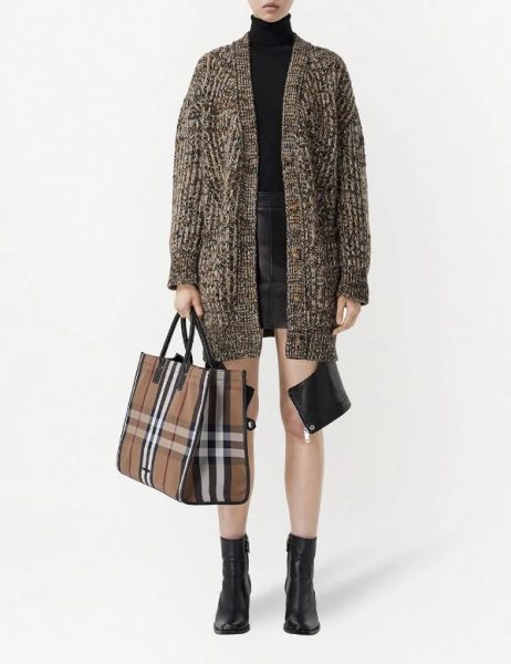 Сумка Burberry Коричневая N