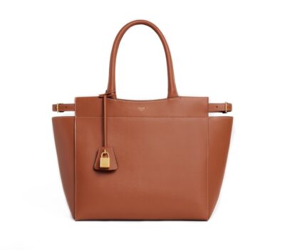 Сумка Celine Cabas Bourgeois Коричневая N