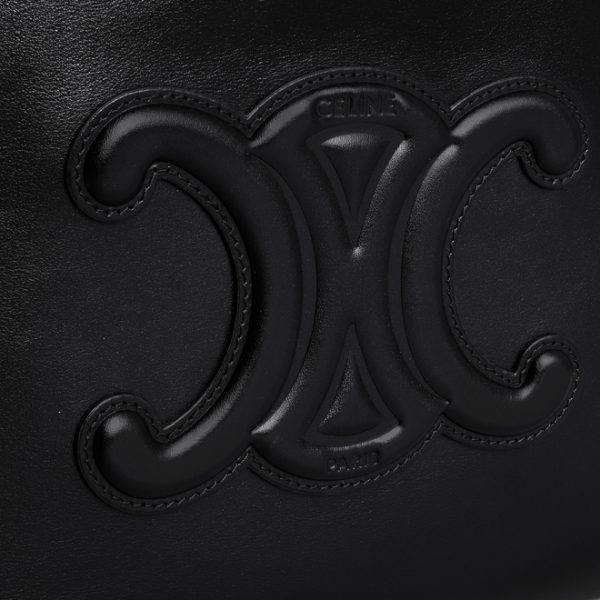 Сумка Celine Cabas Drawstring Cuir Triomphe Черная N
