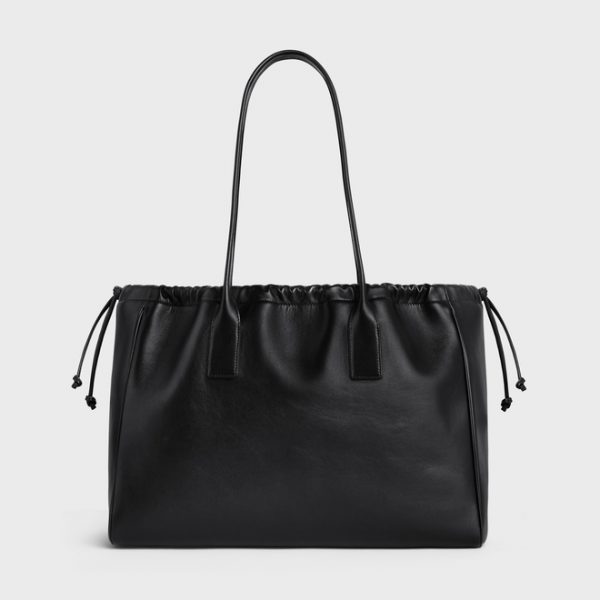 Сумка Celine Cabas Drawstring Cuir Triomphe Черная N