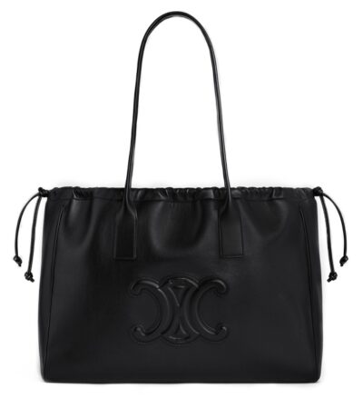Сумка Celine Cabas Drawstring Cuir Triomphe Черная N