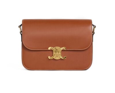 Сумка Celine Classique Triomphe Коричневая N