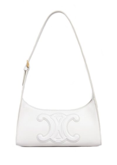 Сумка Celine Cuir Triomphe Белая N