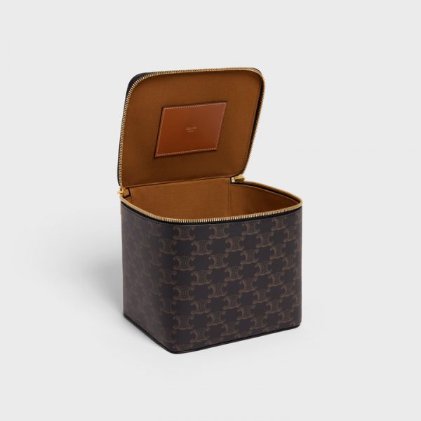 Сумка Celine Cuir Triomphe Коричневая N