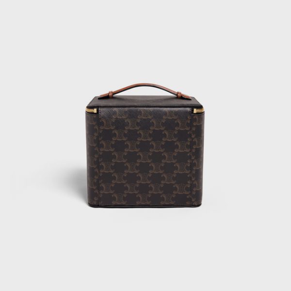 Сумка Celine Cuir Triomphe Коричневая N