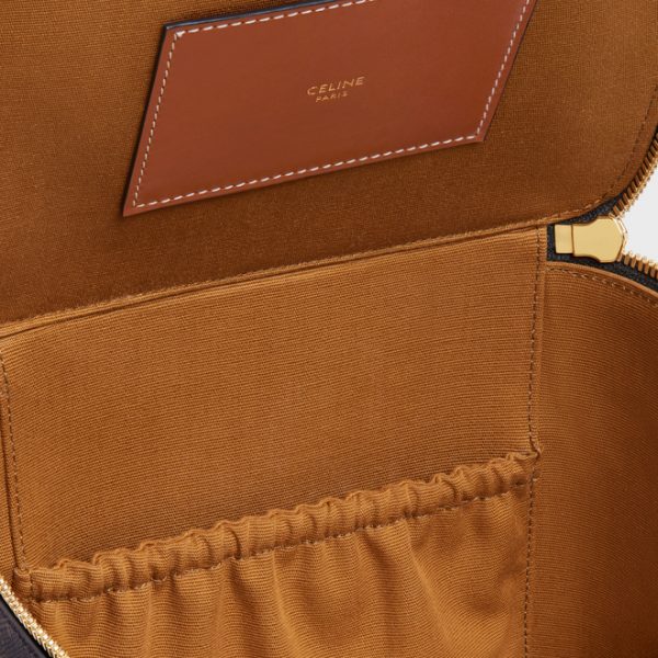 Сумка Celine Cuir Triomphe Коричневая N