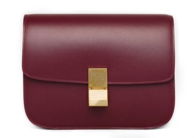 Сумка Celine Medium Classic Bag In Box Бордовая N