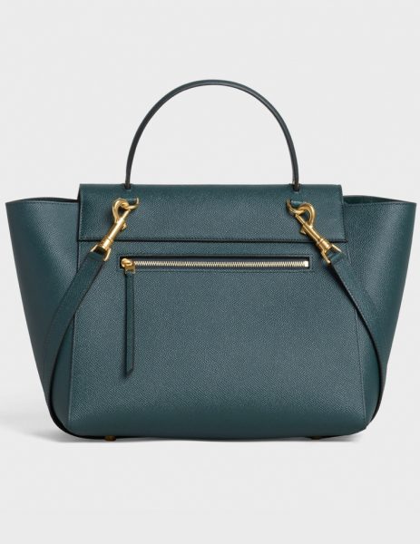 Сумка Celine Micro Belt Bag Темно зеленая N