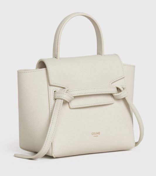 Сумка Celine Pico Belt Bag Кремовая N