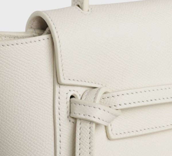 Сумка Celine Pico Belt Bag Кремовая N
