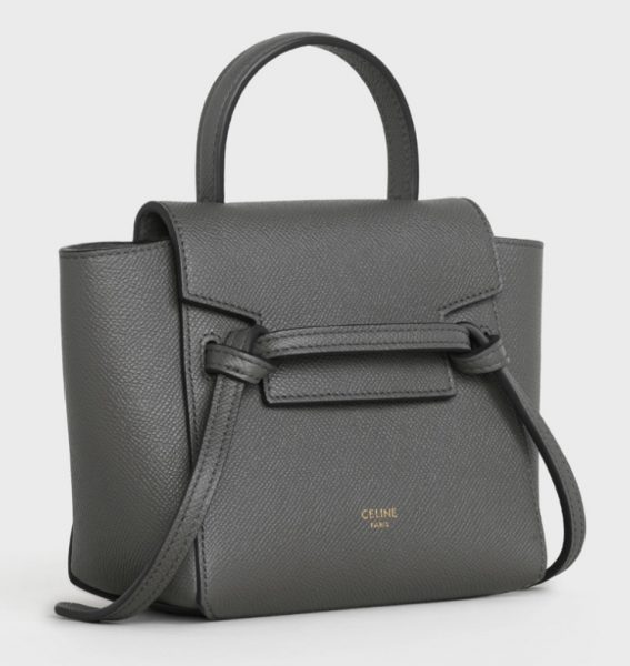 Сумка Celine Pico Belt Bag Серая N
