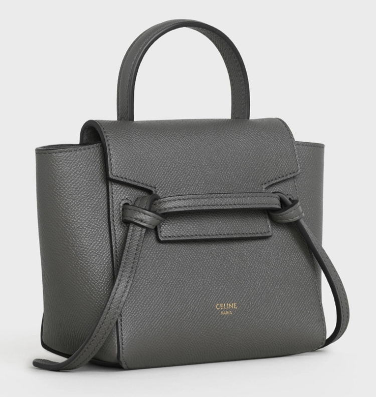 Сумка Celine Pico Belt Bag Серая N