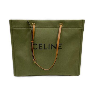 Сумка Celine Squared Cabas Celine Зеленая N