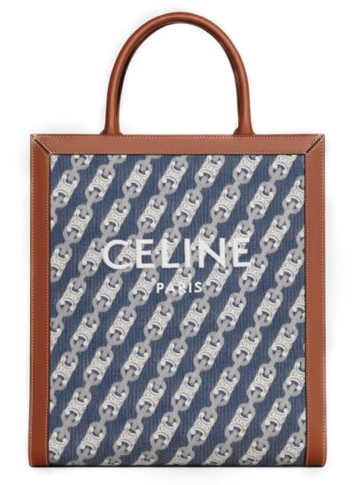 Сумка Celine Triomphe Canvas Темно синяя N