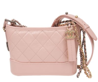 Сумка Chanel Gabrielle Светло розовая N