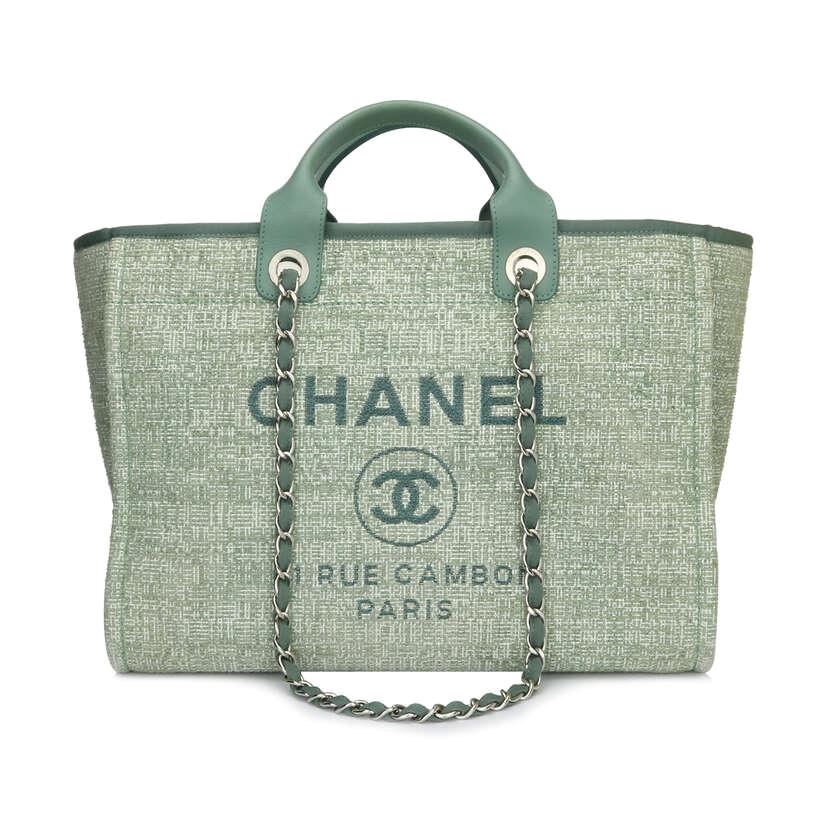 Сумка Chanel Shopping Зеленая N