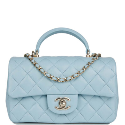 Сумка Chanel Голубая N