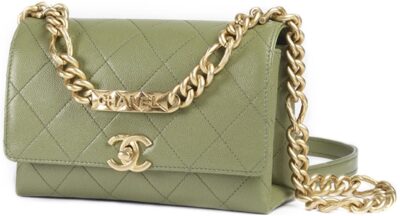 Сумка Chanel Зеленая N