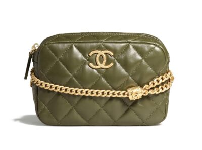 Сумка Chanel Темно зеленая N