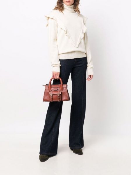 Сумка Chloe Edith Small Коричневая N