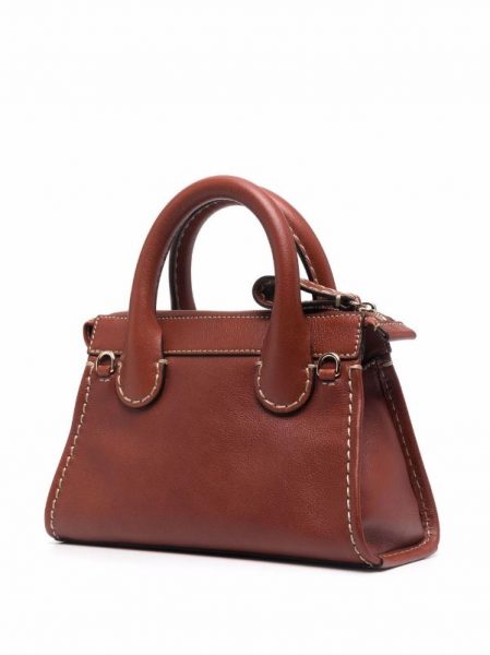Сумка Chloe Edith Small Коричневая N