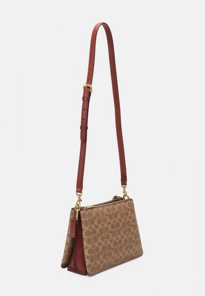 Сумка Coach Coach Signature Коричневая N
