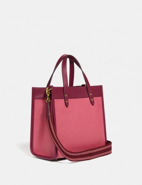 Сумка Coach Field Розовая N