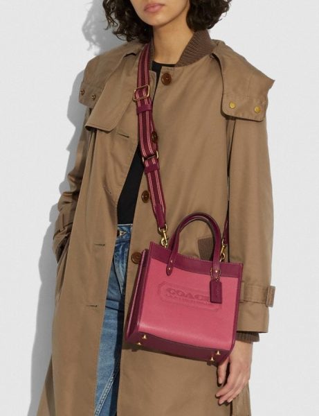 Сумка Coach Field Розовая N
