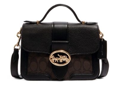 Сумка Coach Georgie Черная N
