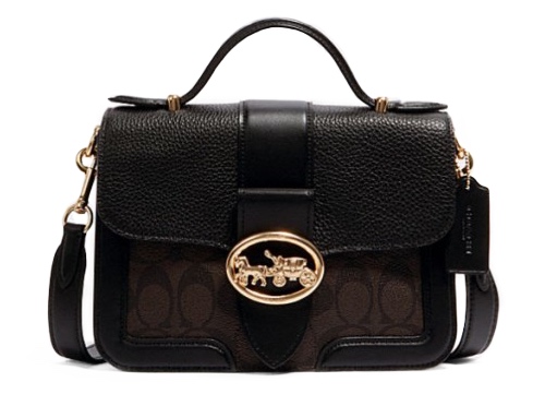 Сумка Coach Georgie Черная N