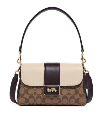 Сумка Coach Grace Коричневая N