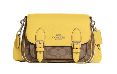 Сумка Coach Lucy Crossbody Желтая N
