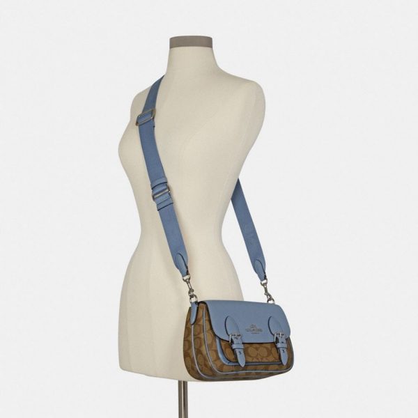 Сумка Coach Lucy Crossbody Синяя N