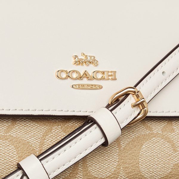 Сумка Coach Mini Josie Белая N