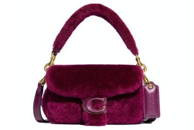 Сумка Coach Pillow Tabby Бордовая N