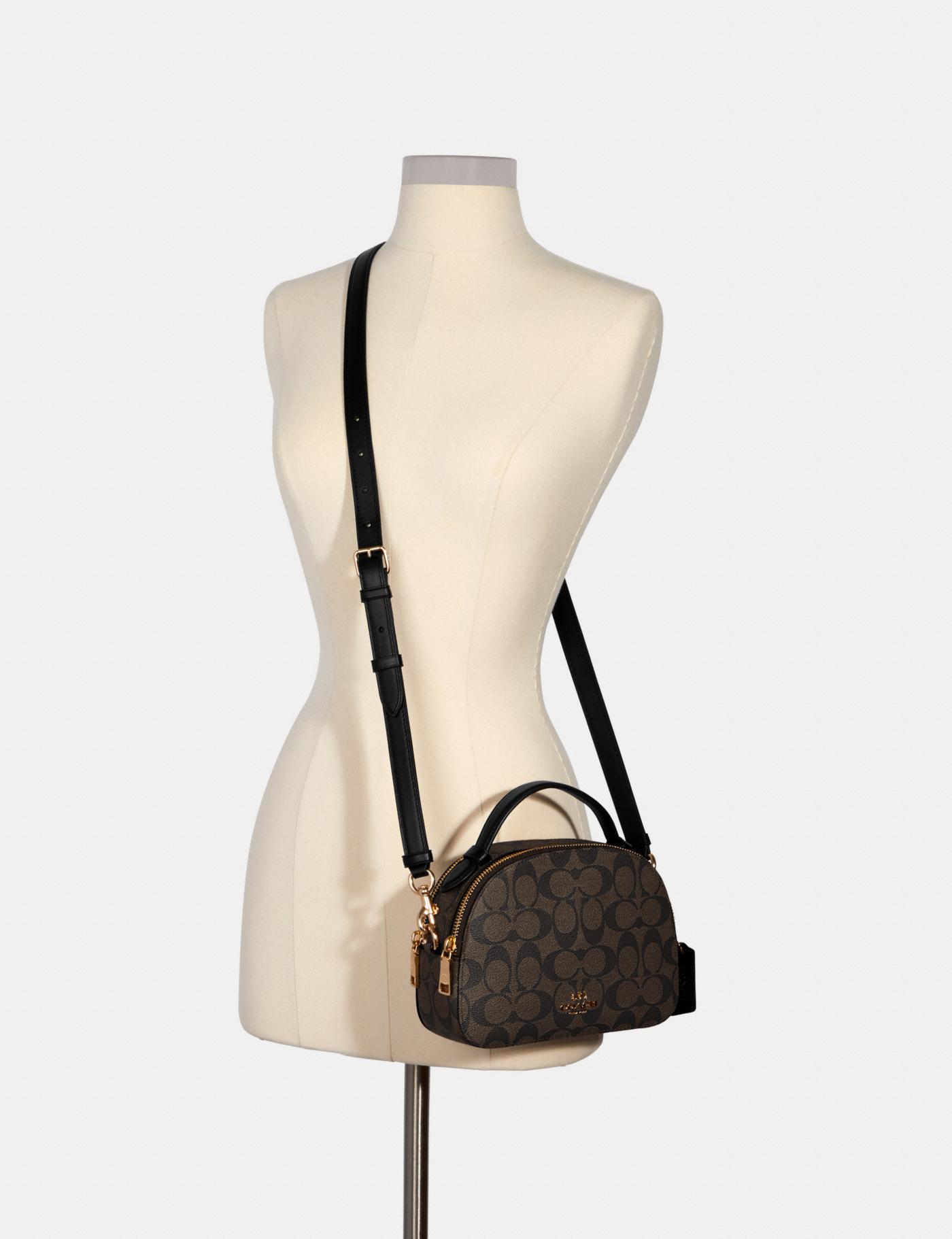 Сумка Coach Serena Коричневая N