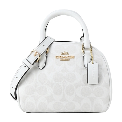 Сумка Coach Sydney Белая N