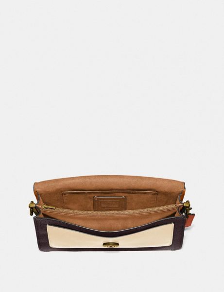 Сумка Coach Tabby Коричнево бежевая N