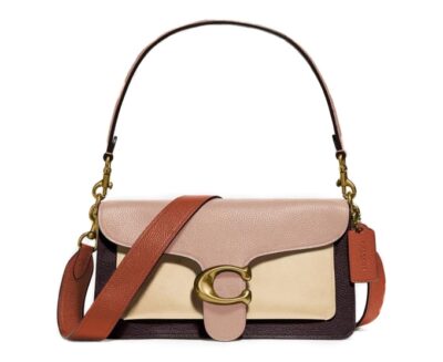 Сумка Coach Tabby Коричнево бежевая N