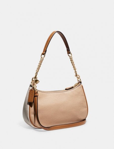 Сумка Coach Teri Бежевая N
