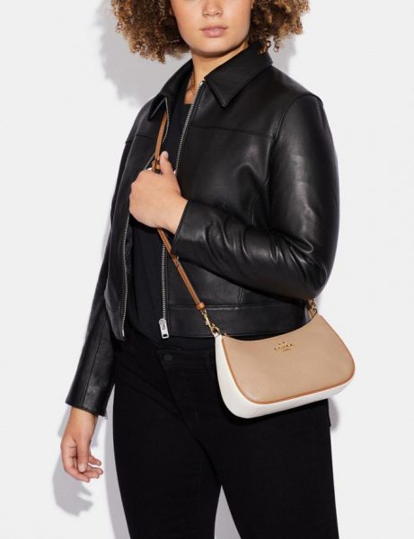 Сумка Coach Teri Бежевая N
