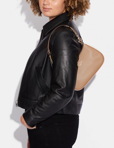 Сумка Coach Teri Бежевая N