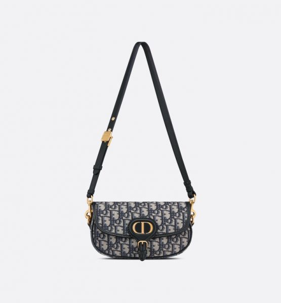 Сумка Dior Bobby East west Синяя N