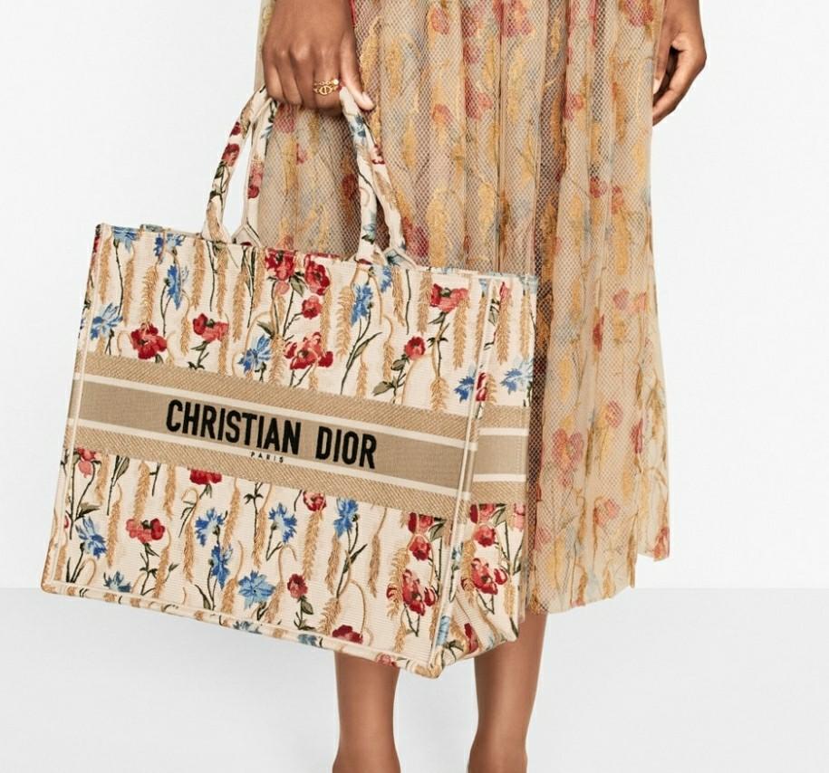 Сумка Dior Book Tote Бежевая N