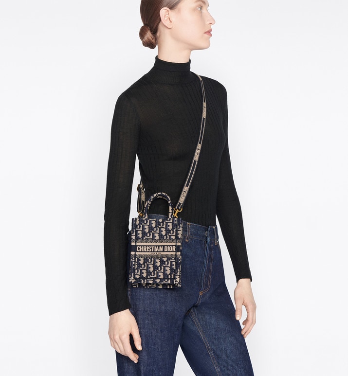 Сумка Dior Book Tote Синяя N