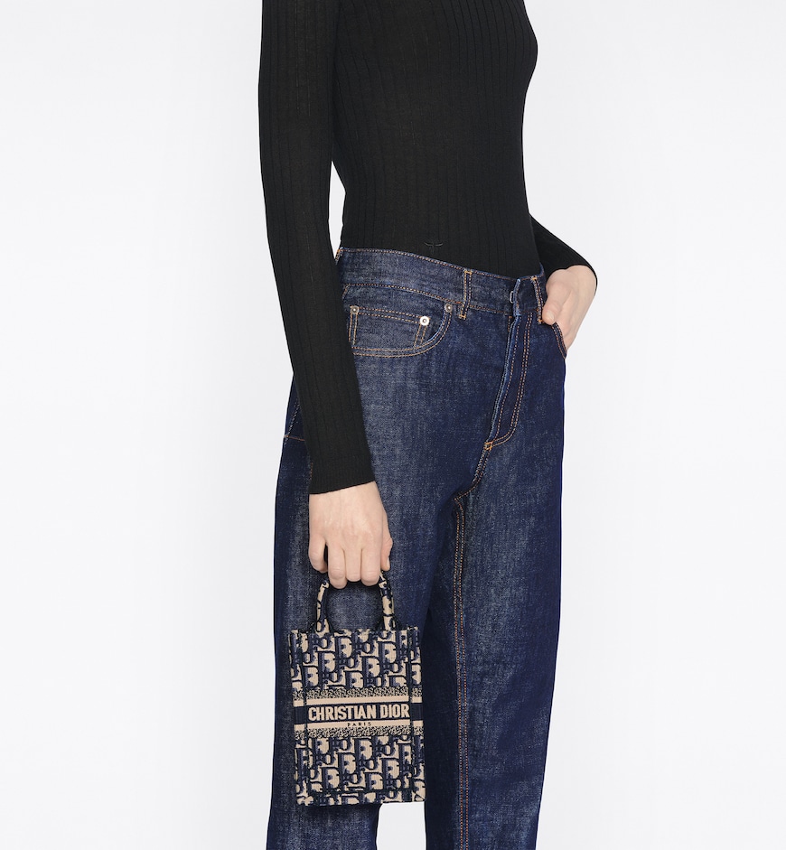 Сумка Dior Book Tote Синяя N